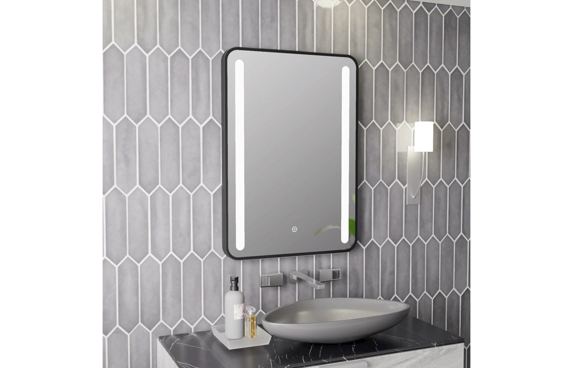 Dacre Rounded Front-Lit LED Mirror