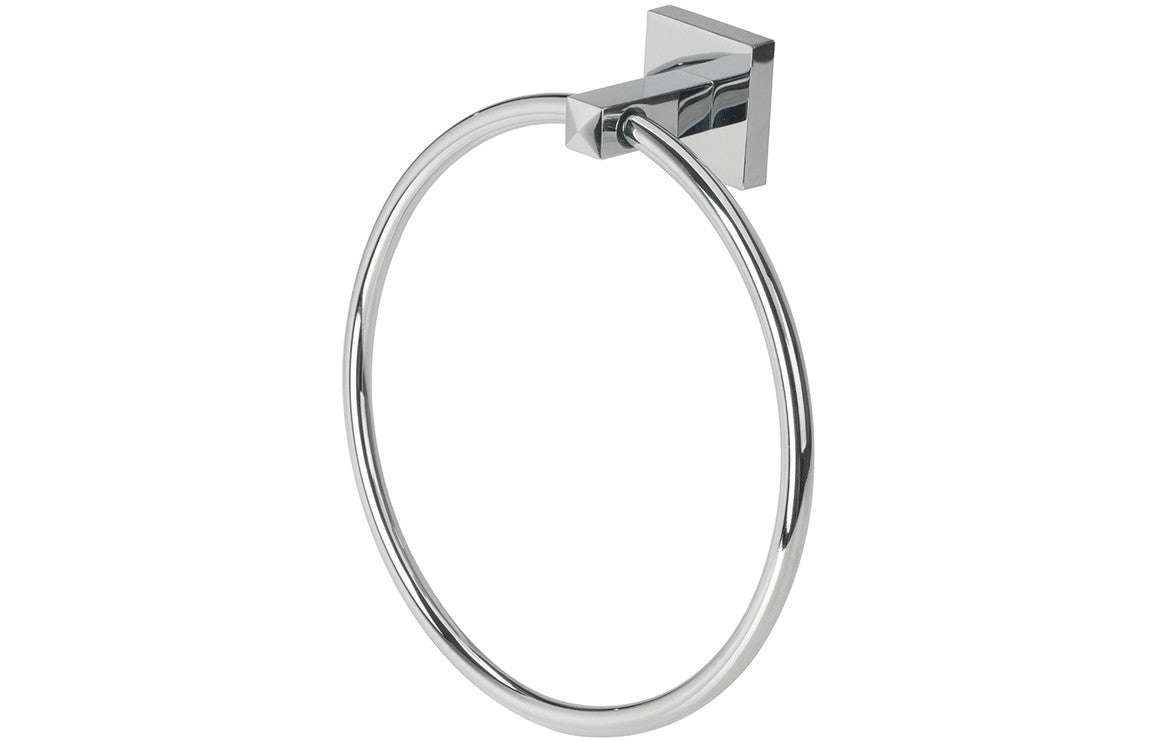 Trent Towel Ring - Chrome