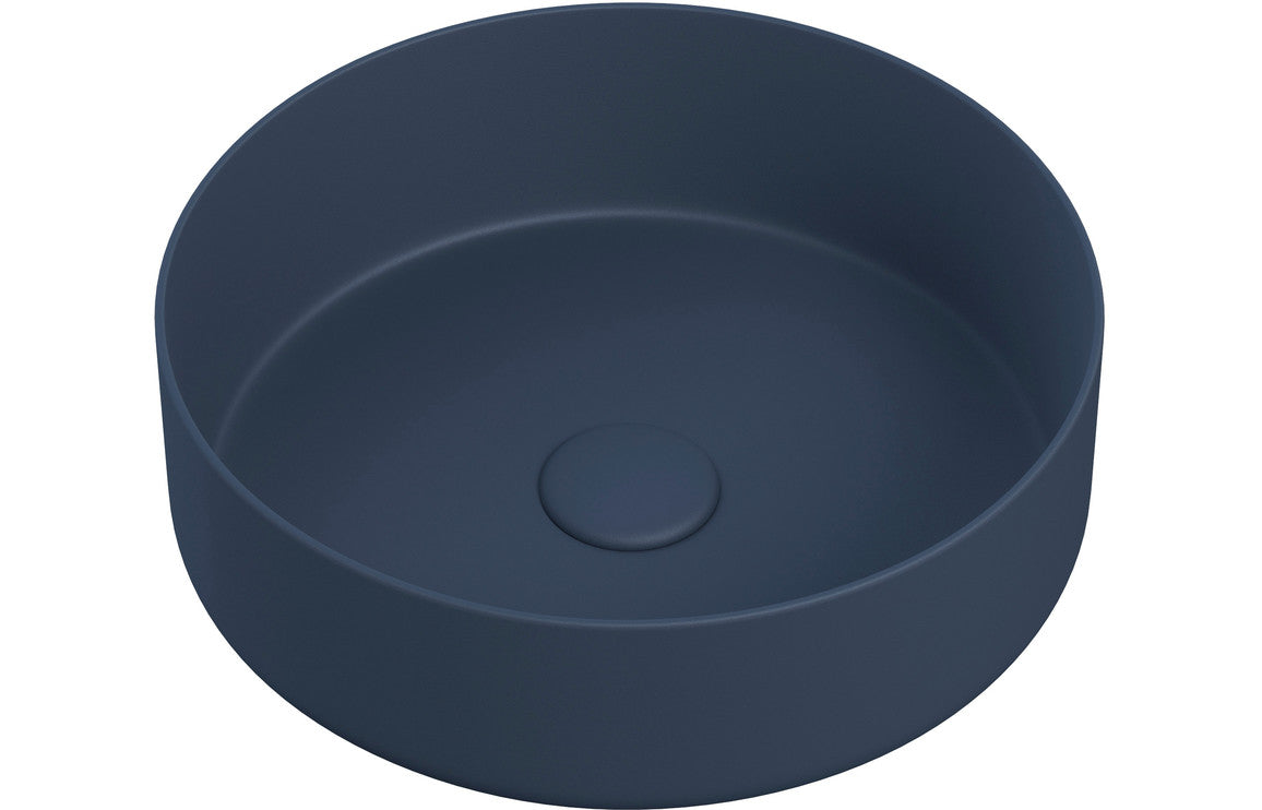 Arrow Ceramic Round Washbowl & Waste - H 120 x W 355 x D 355mm