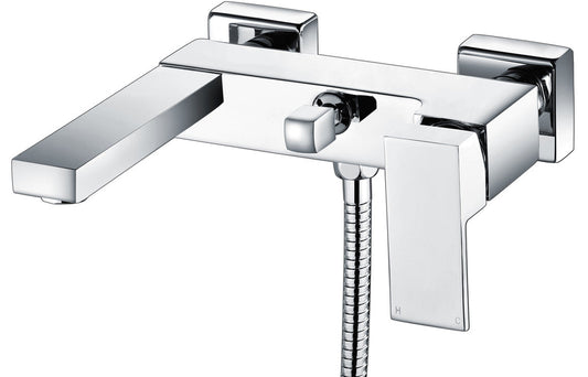 Quinny Wall Mounted Shower Mixer & Shower Kit - Chrome
