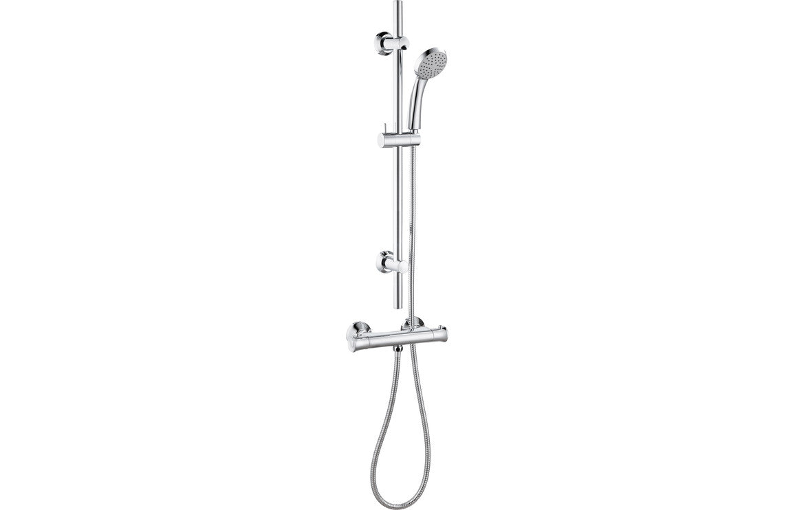 Newland Thermostatic Bar Mixer Shower - Chrome
