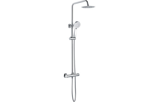 Stock Thermostatic Bar Mixer w/Riser & Overhead Kit - Chrome