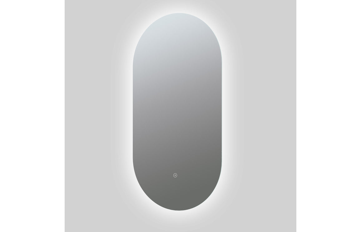 Scope Oblong Back-Lit LED Mirror - H 800 x W 400 x D 35mm