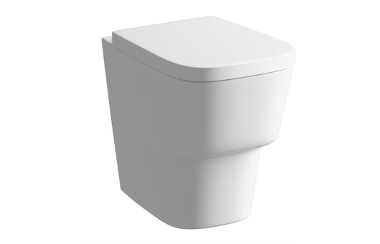 Afton Square Soft Close Toilet Seat - White