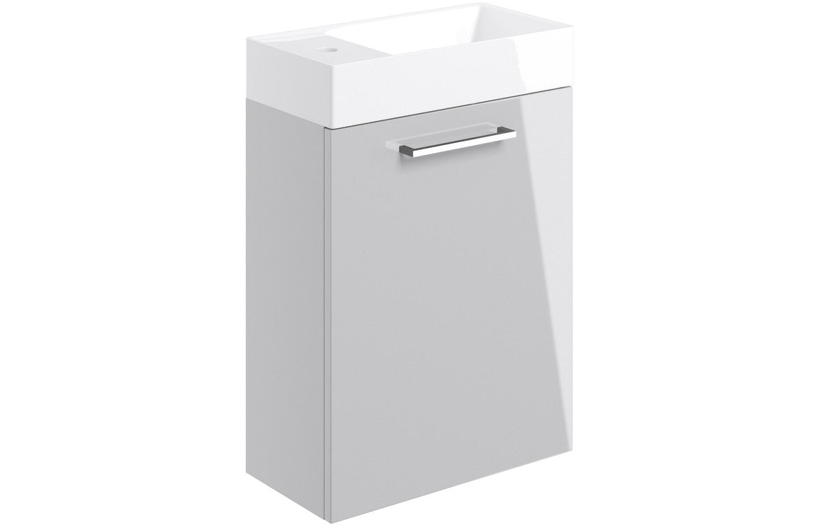 Greta 410mm W/H Basin Unit & C/C Toilet Pack