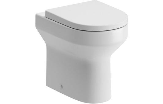Amber Back To Wall Comfort Height WC & Soft Close Seat