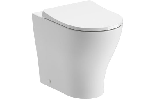 Dewey Rimless Back To Wall WC & Soft Close Seat