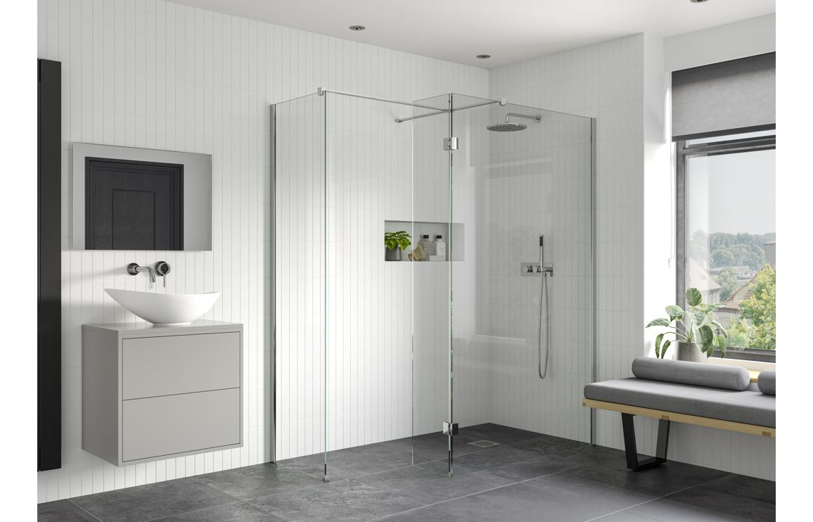 Derry Wetroom Side Panel & Arm