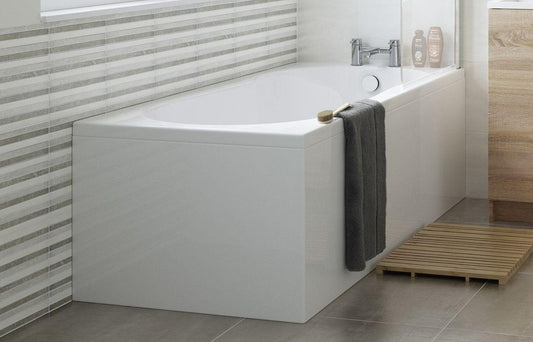 1810x810mm One-Piece Bath Panel - White Gloss - My Store
