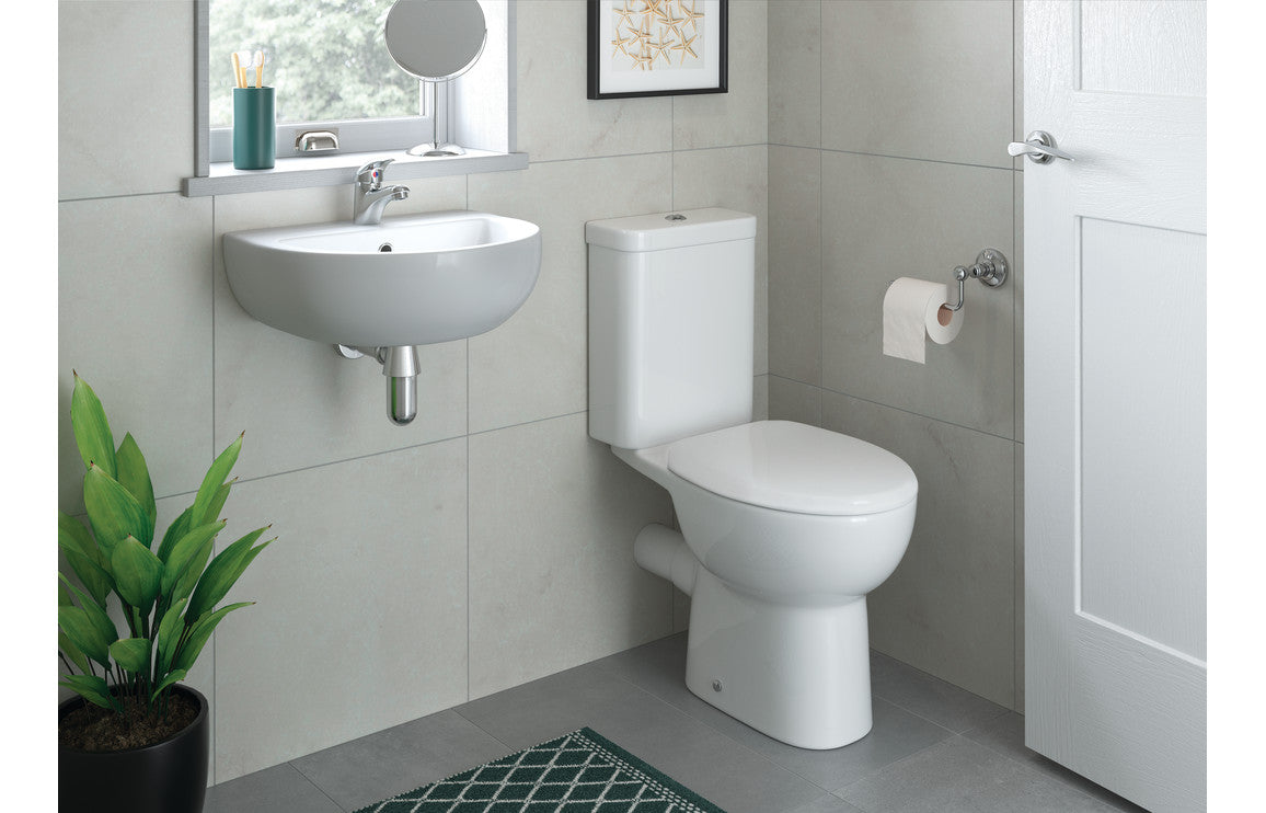Cary Cloakroom Basin & Bottle Trap - H 150 x W 450 x D 400mm