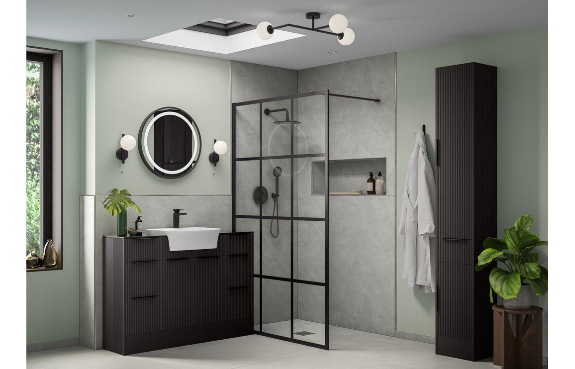 Caldew 300mm 2 Door  1 Drawer Tall Unit