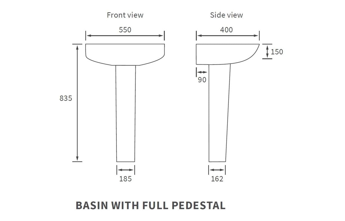 Cary Basin & Full/Semi Pedestal