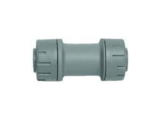 Polyplumb 15mm Straight Coupler - PB015 - Bag of 10