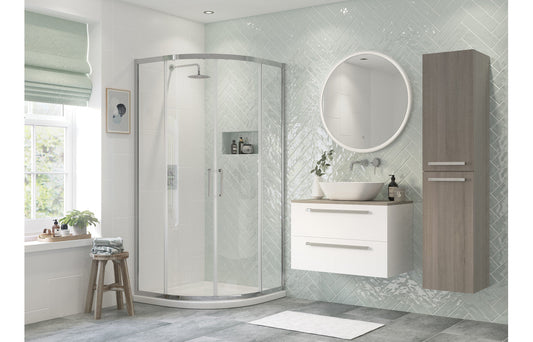 Leven  2 Door Quadrant - Chrome