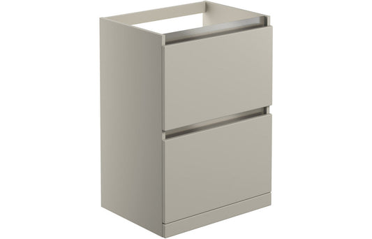 Teign 600mm 2 Drawer Floor Standing Basin Unit (No Top)