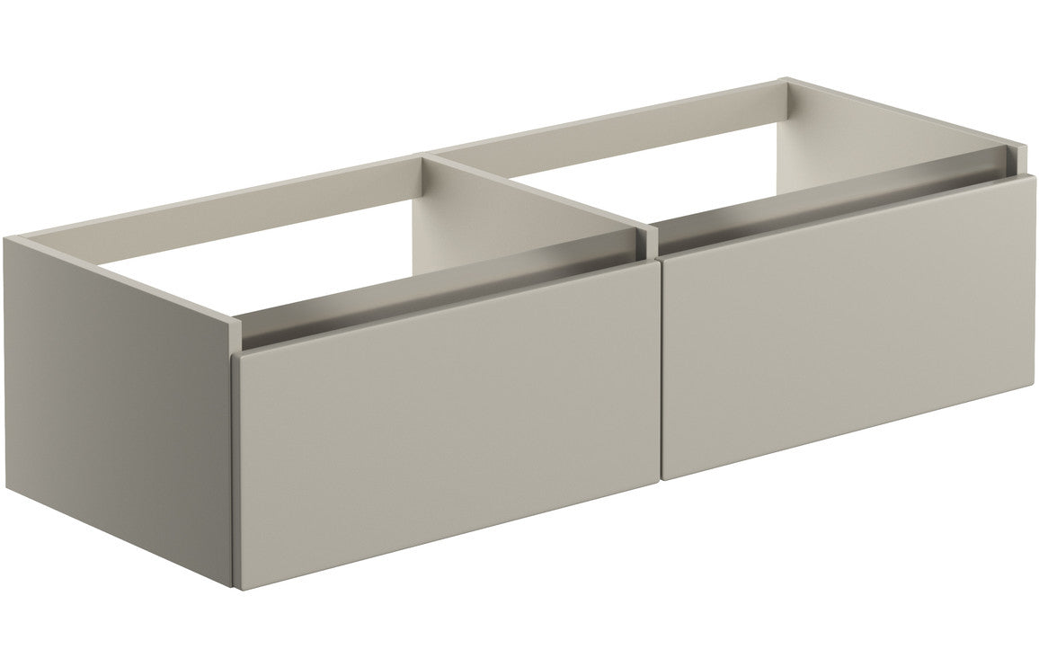 Teign 1200mm Wall Hung Basin Unit Run (No Top)