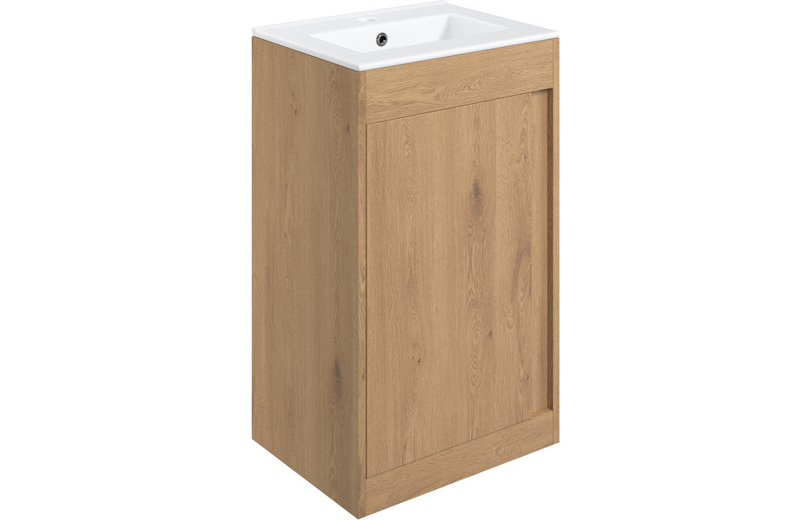 Wye 510mm Floor Standing Unit Inc. Basin
