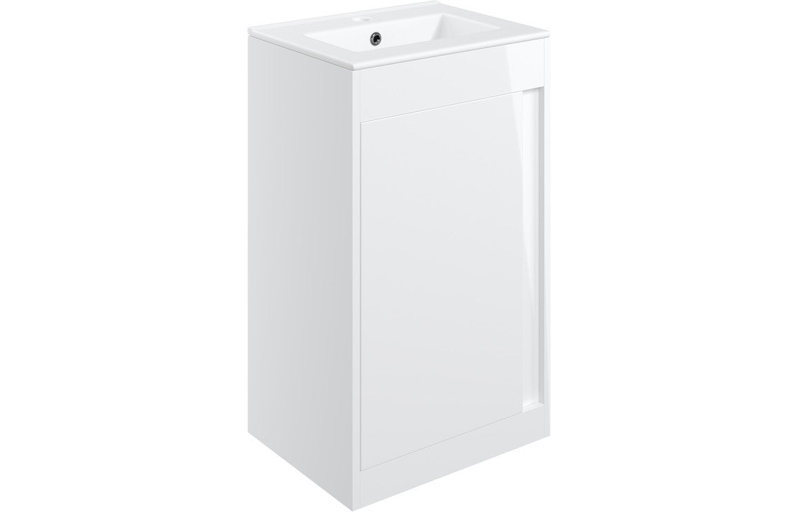 Wye 510mm Floor Standing Unit Inc. Basin