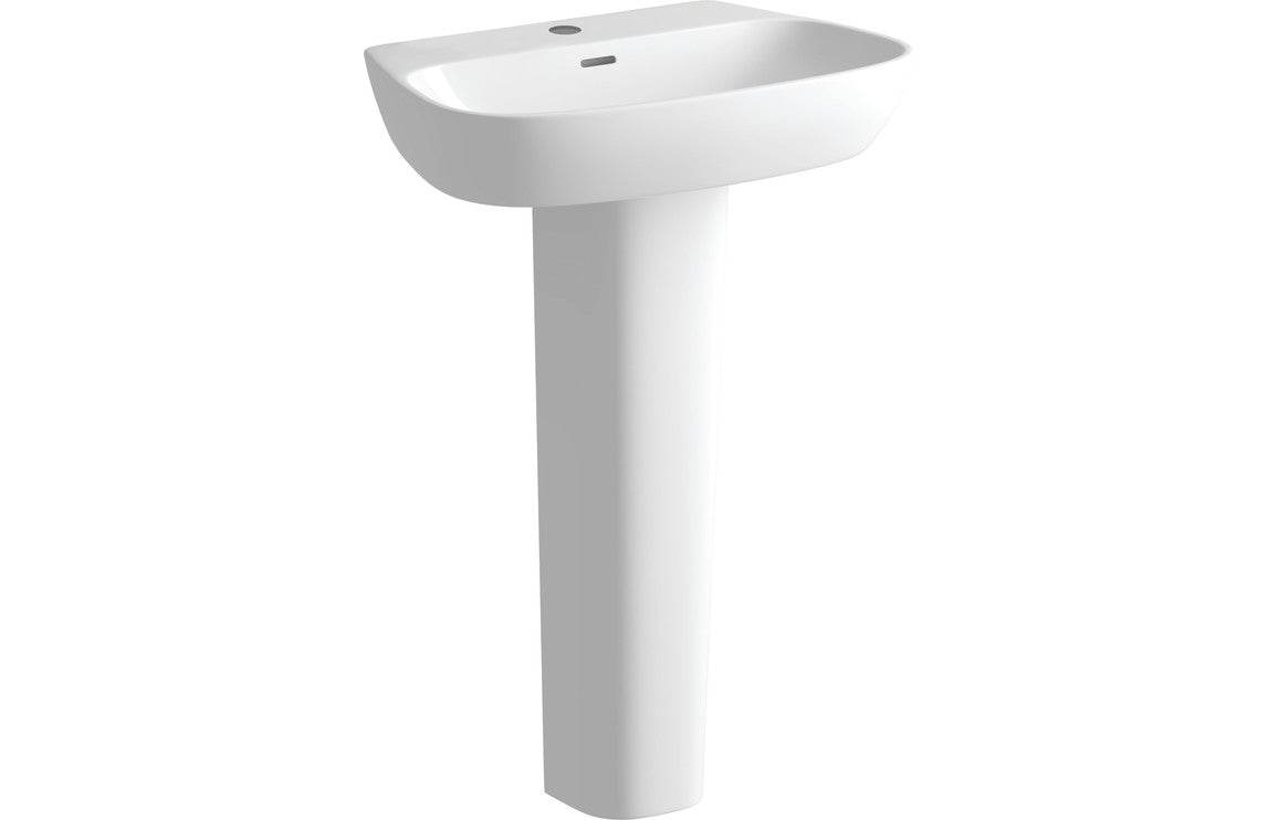 Calder Basin & Full Pedestal -  H 860 x W 600 x D 400mm