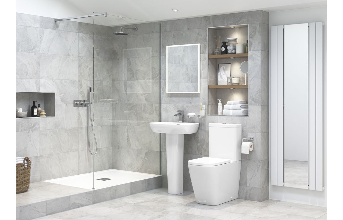 Calder Basin & Semi Pedestal - H 435 x W 600 x D 400mm