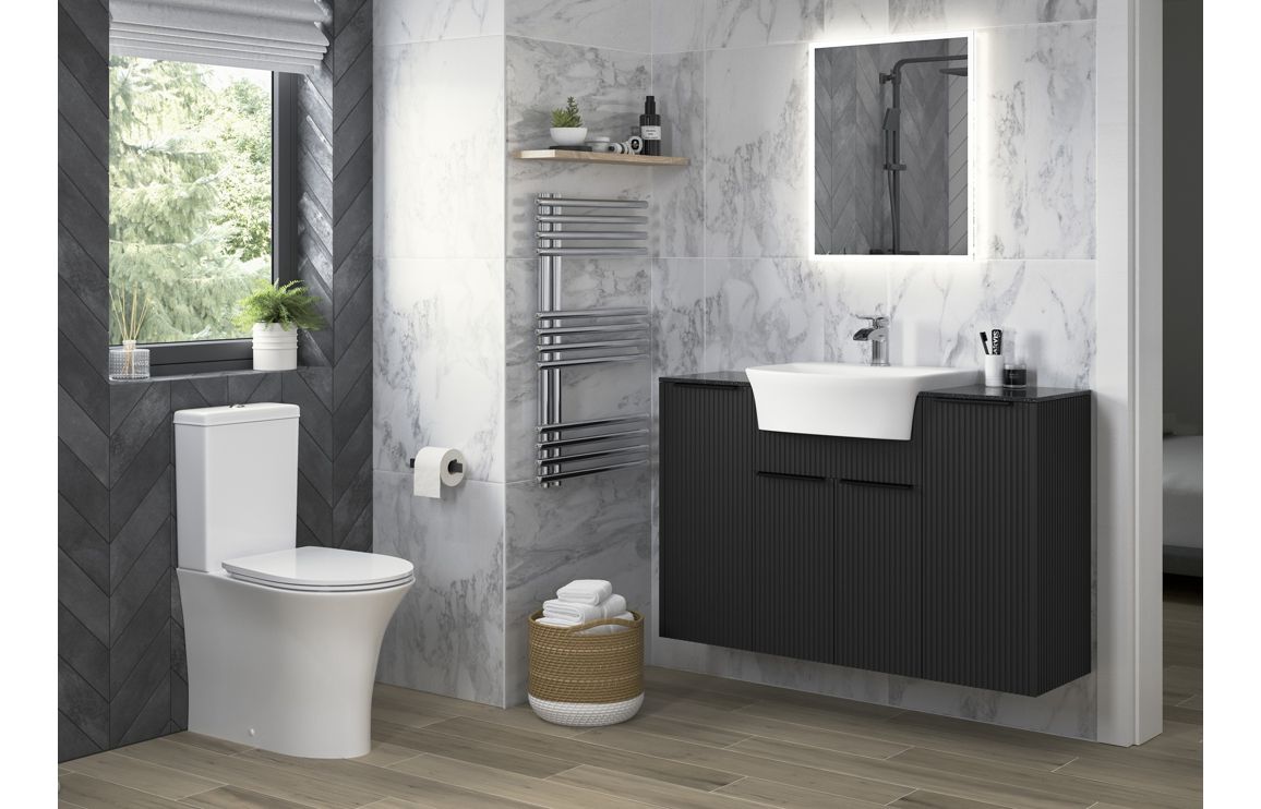Averon Semi Recessed Basin - H 160 x W 500 x D 400mm