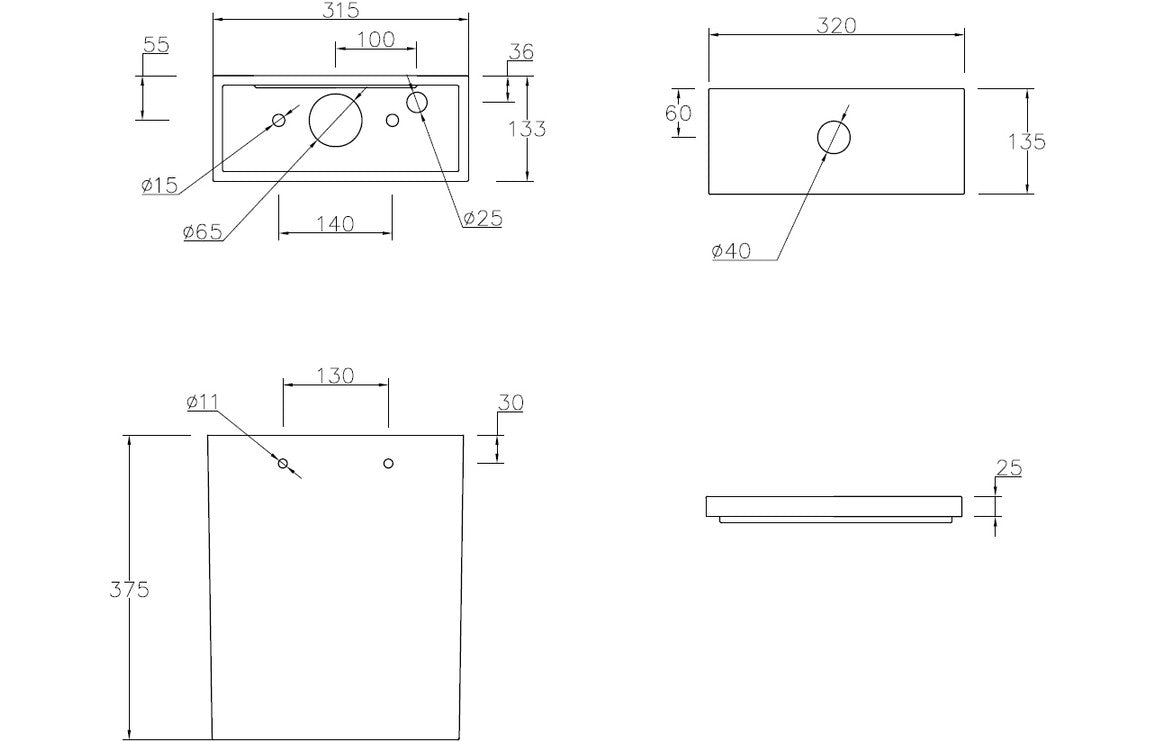 Averon Rimless Close Coupled Open Back WC & Soft Close Seat