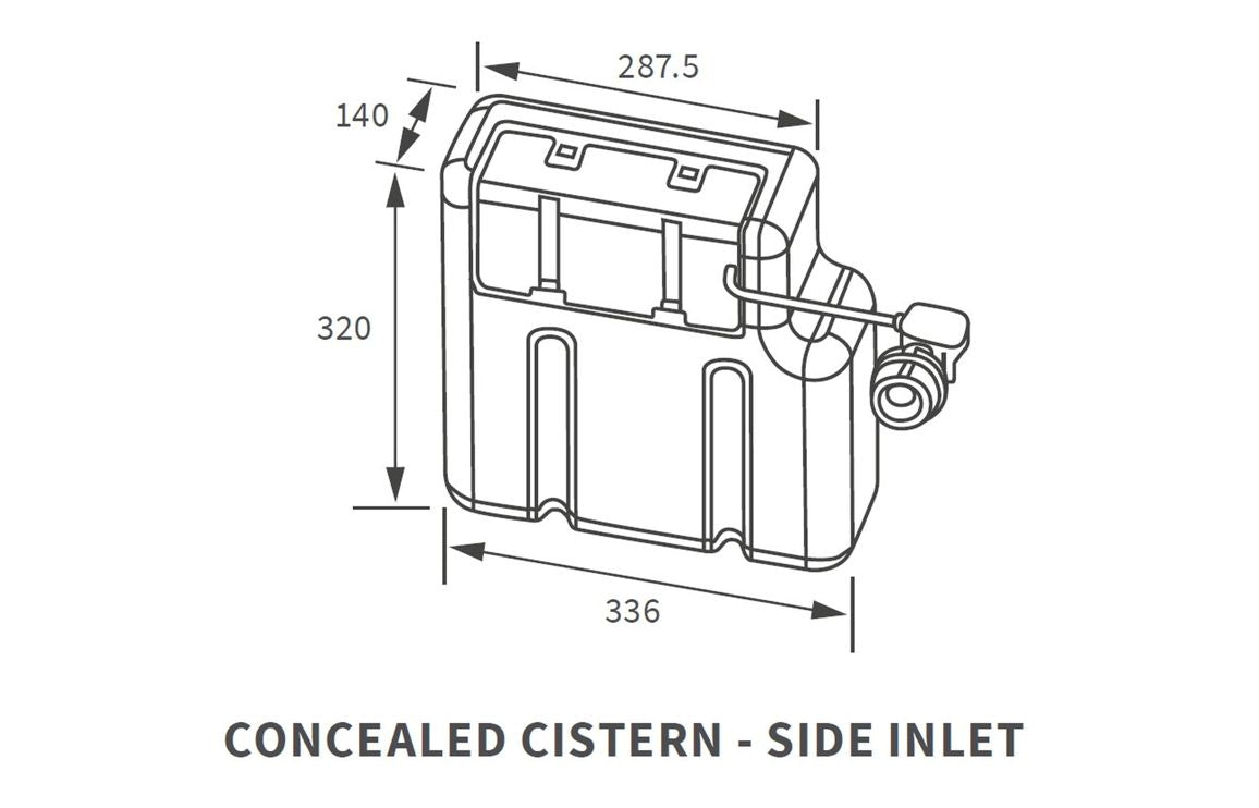 Concealed Cistern