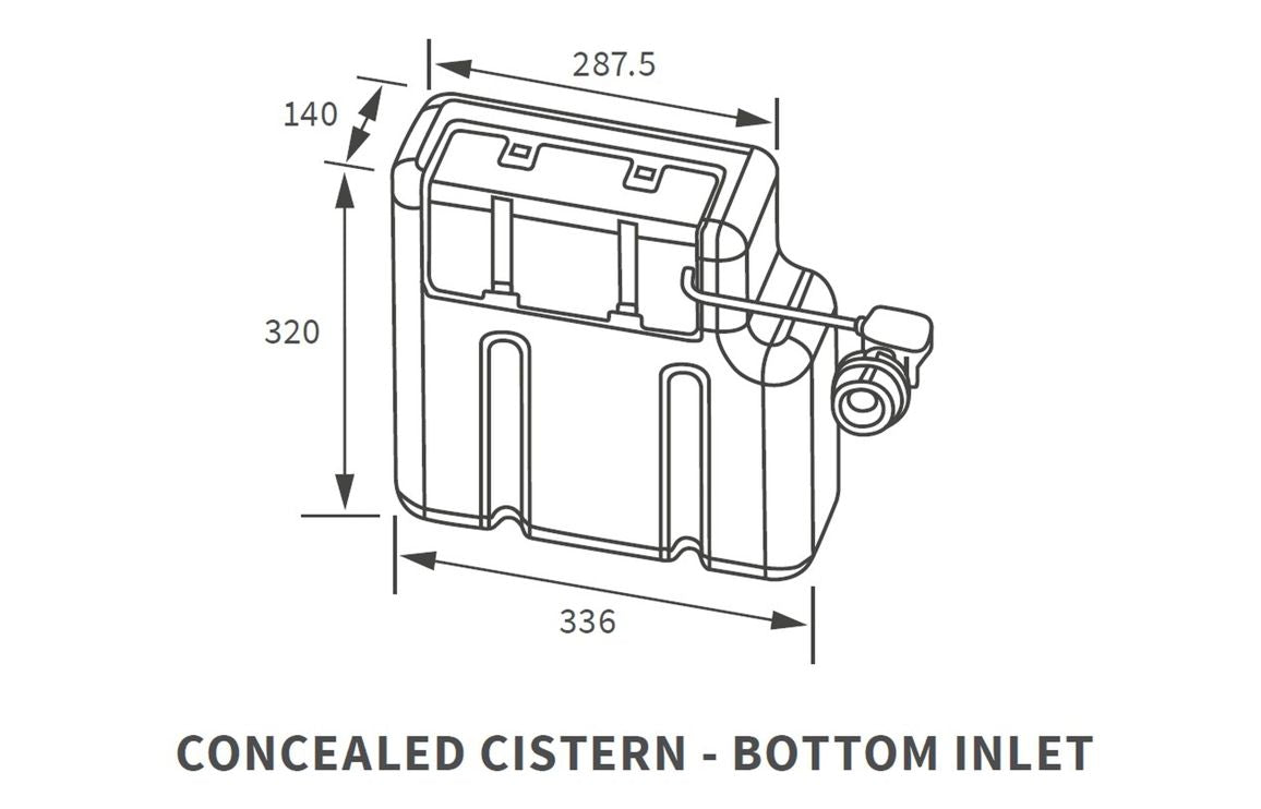 Concealed Cistern