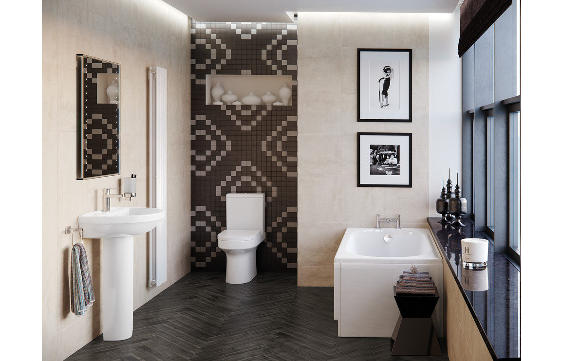 Amber Back To Wall Comfort Height WC & Soft Close Seat