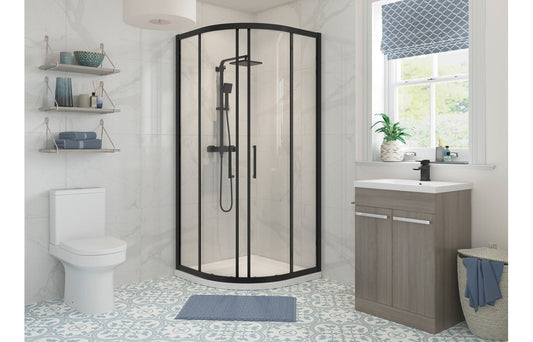 Wiley 800mm 2 Door Quadrant