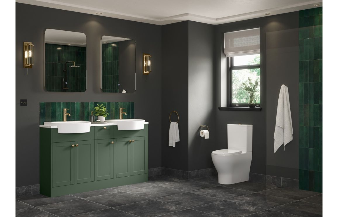 Dewey Rimless Back To Wall WC & Soft Close Seat