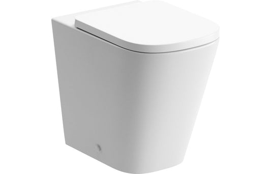Calder Rimless Back To Wall Short Projection WC & Soft Close Seat
