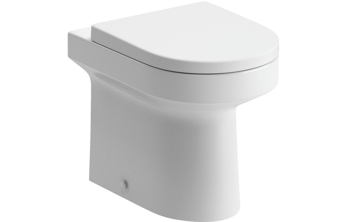 Amber Soft Close Toilet Seat - White
