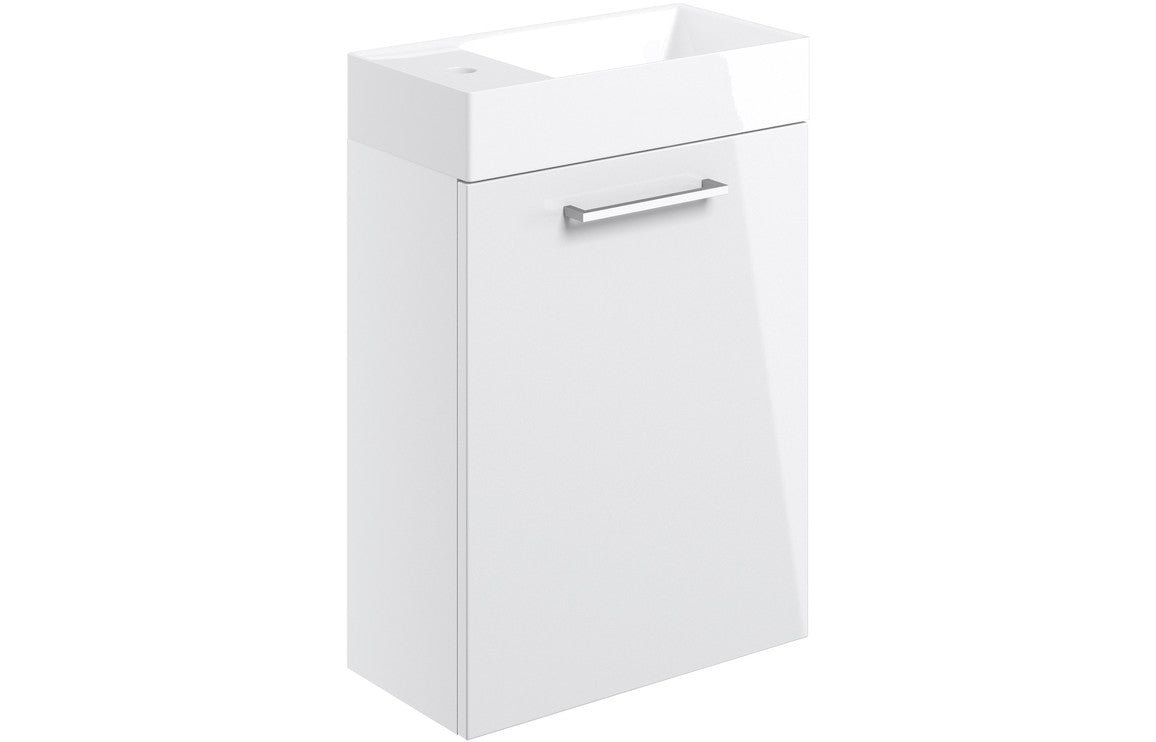 Greta 410mm W/H Basin Unit & C/C Toilet Pack