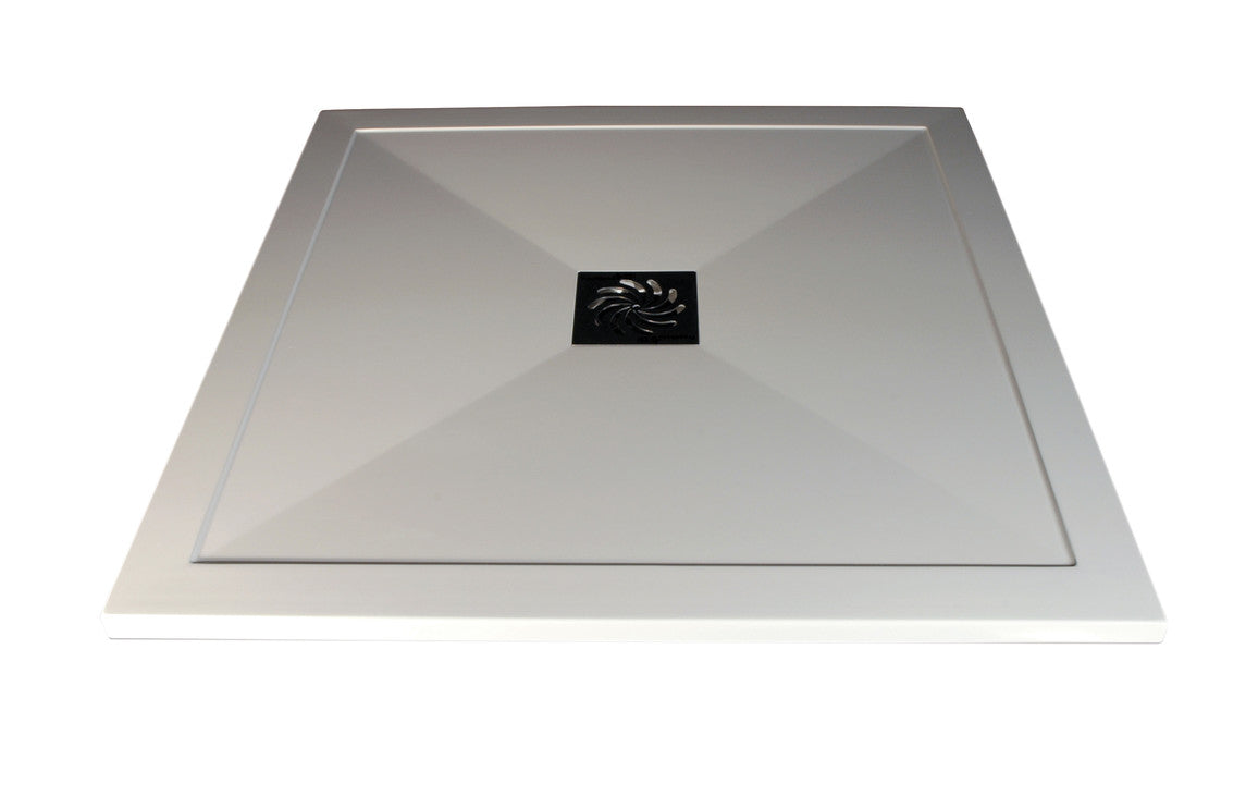 Ultra-Slim Square Tray & Waste